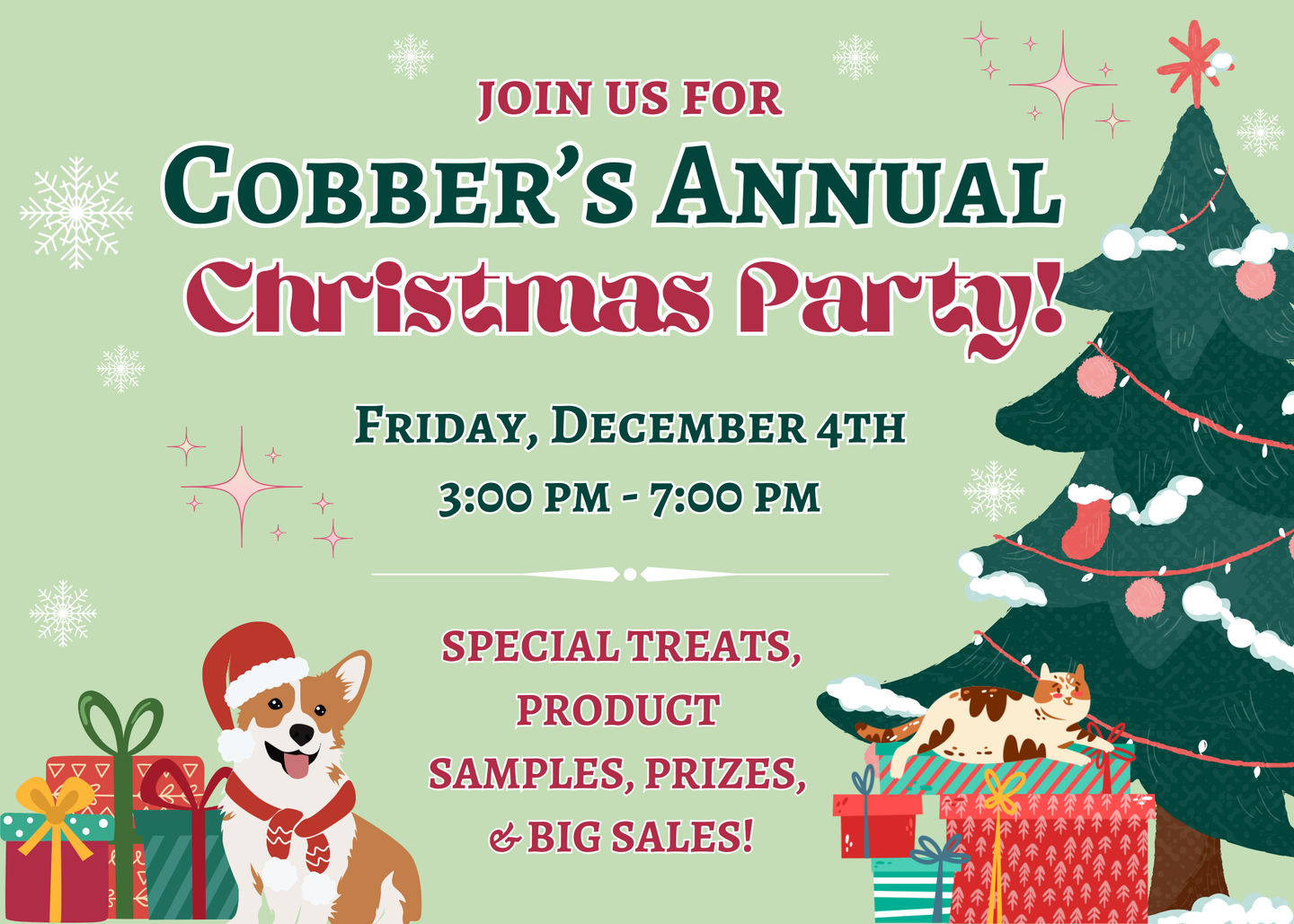 Image of Local Pet Event Cobber's Christmas Bash Nearby