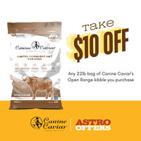 Image of Canine Caviar | $10.00 OFF 22lb Open Range Kibble Promotion in Califon