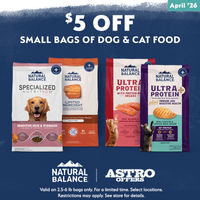 Image of Natural Balance | $5.00 OFF Small Bags of Dry Food Promotion in Simi Valley