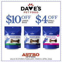 Image of Dave's Pet Food | Save On Digesti-Bites Freeze Dried Treats Promotion in Lake Worth Beach