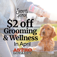 Image of Skout's Honor | $2.00 OFF Grooming & Wellness Products Promotion in Sarasota
