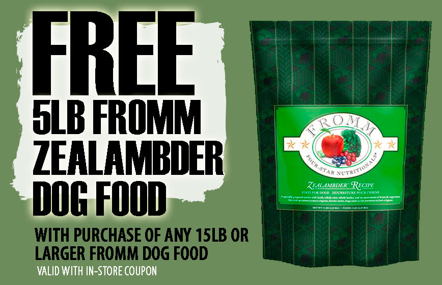 fromm dog food coupons