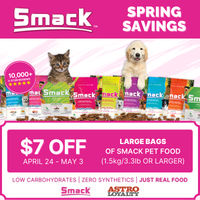 Image of Smack | $7.00 OFF Large Bags Promotion in San Luis Obispo