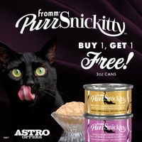 Image of Fromm | Buy 1, Get 1 FREE on PurrSnickitty 3oz Cans Promotion in Banner Elk