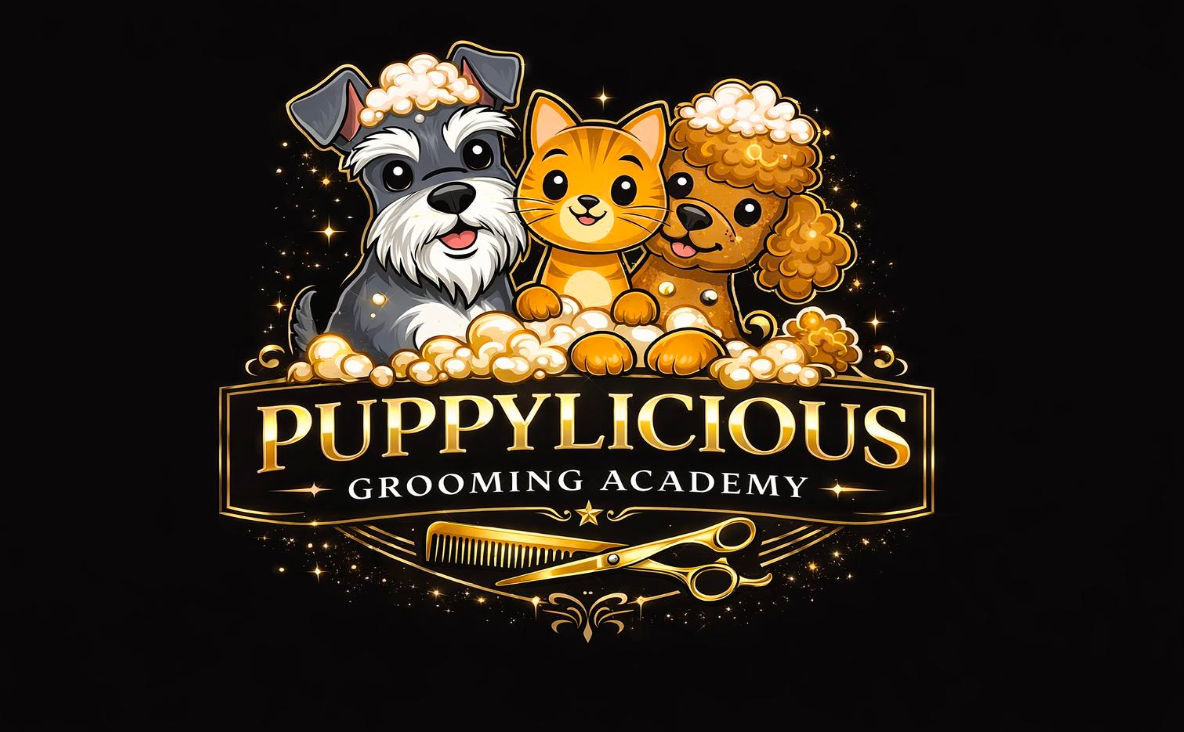 Puppylicious Grooming Academy Logo