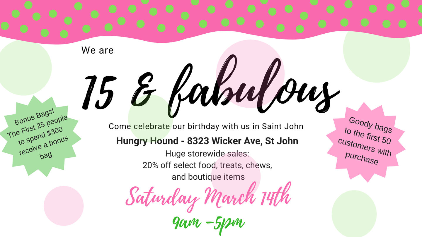 15 & Fabulous Anniversary Party Store Discounts