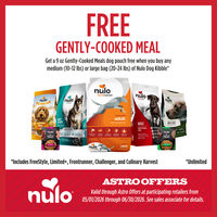 Image of Nulo | FREE 9oz Gently Cooked Pouch with Qualifying Dog Kibble Purchase Promotion in Trappe