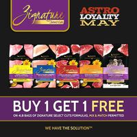 Image of Zignature | Buy 1, Get 1 FREE on 4lb Bags Select Cuts Dry Dog Food Promotion in Beverly Hills