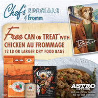 Image of Fromm | FREE Can OR Select Treat with Qualifying Four-Star Chicken Au Frommage Purchase Promotion in Andover