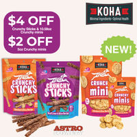 Image of KOHA | Save On Crunchy Sticks and Minis Promotion in Old Saybrook