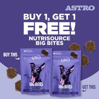 Image of NutriSource | Buy 1, Get 1 FREE on Big Bites Treats Promotion in Mountain Home