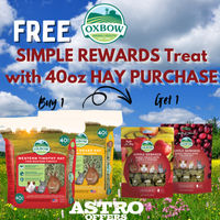 Image of Oxbow | FREE Simple Rewards Treat with 40oz Hay Purchase Promotion in Saint Petersburg
