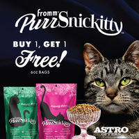 Image of Fromm | Buy 1, Get 1 FREE on 6oz PurrSnickitty Dry Cat Food Promotion in Barrington