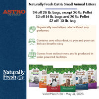 Image of Naturally Fresh | Save On Select Litter Promotion in Santa Fe