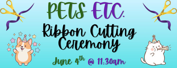 Image of Local Pet Event Pets Etc. Ribbon Cutting Ceremony Nearby