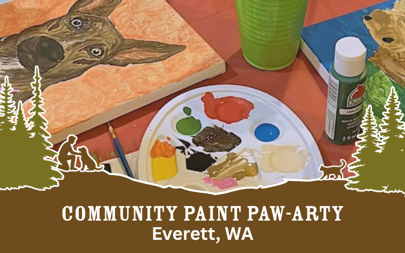 Image of Local Pet Event Community Paint Paw-Arty | Everett WA Nearby