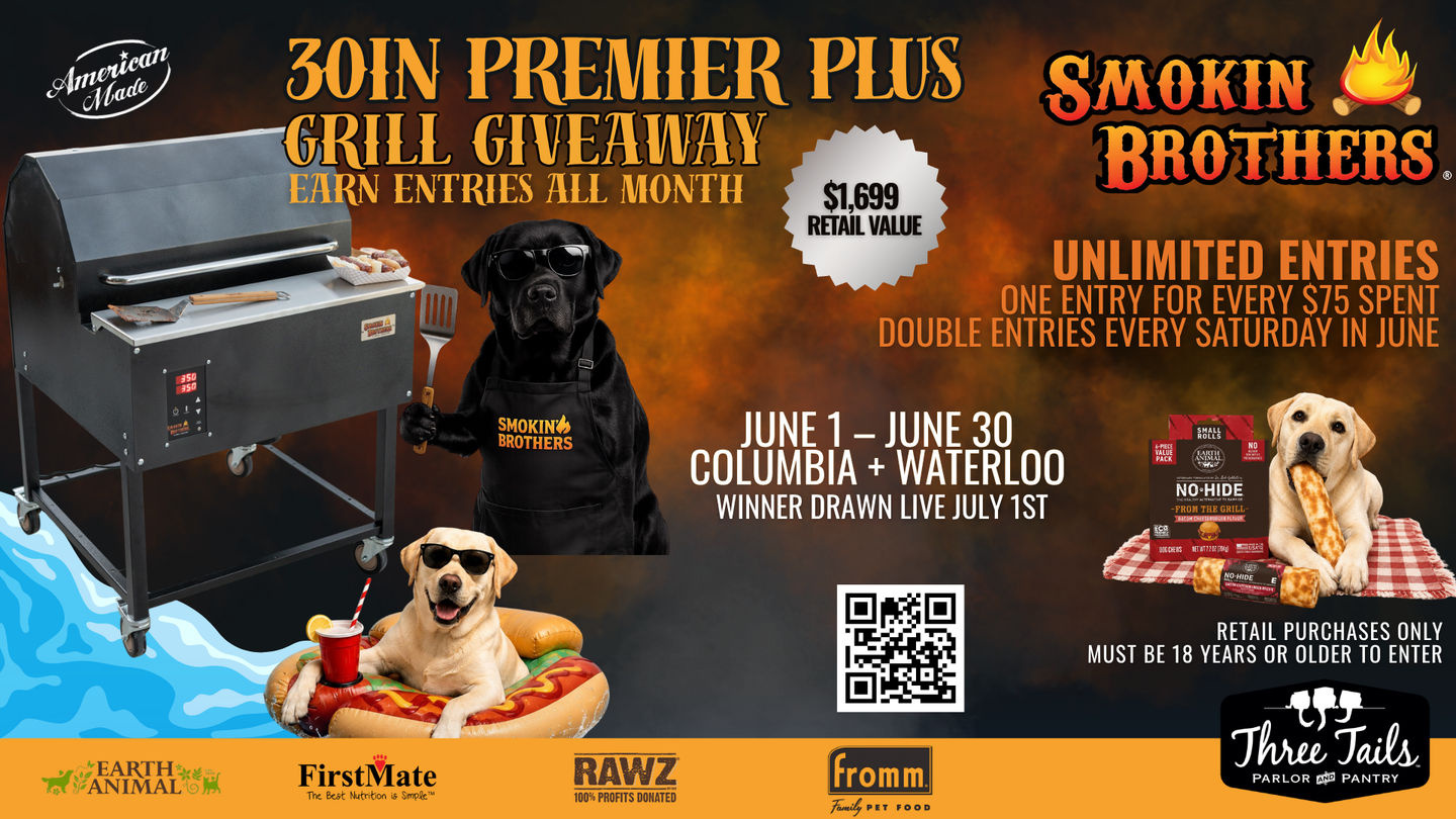 Image of Local Pet Event Summer Grill Giveaway at Three Tails 🔥 Nearby