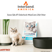 Image of Intersand | $3.00 OFF 25lb Odorlock MaxCare Promotion in Brooklyn
