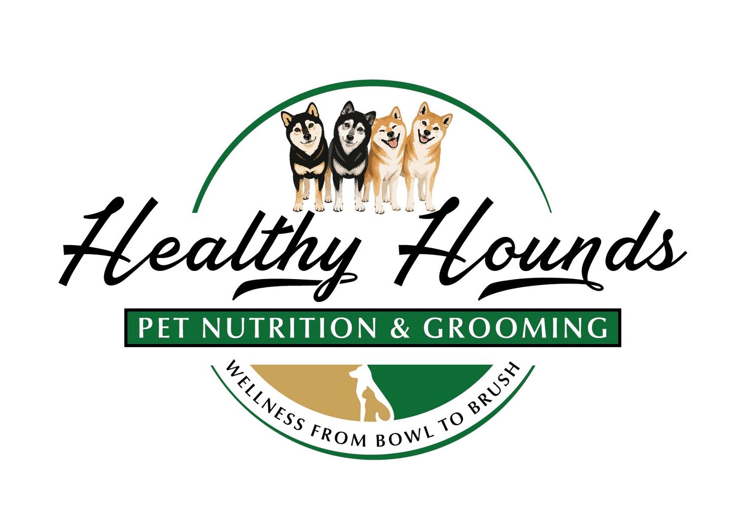 Healthy Hounds Canine & Feline Nutrition Logo