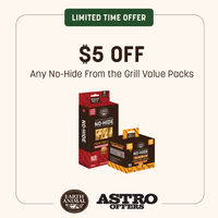 Image of Earth Animal | $5.00 OFF No-Hide From the Grill Value Packs Promotion in Bradenton