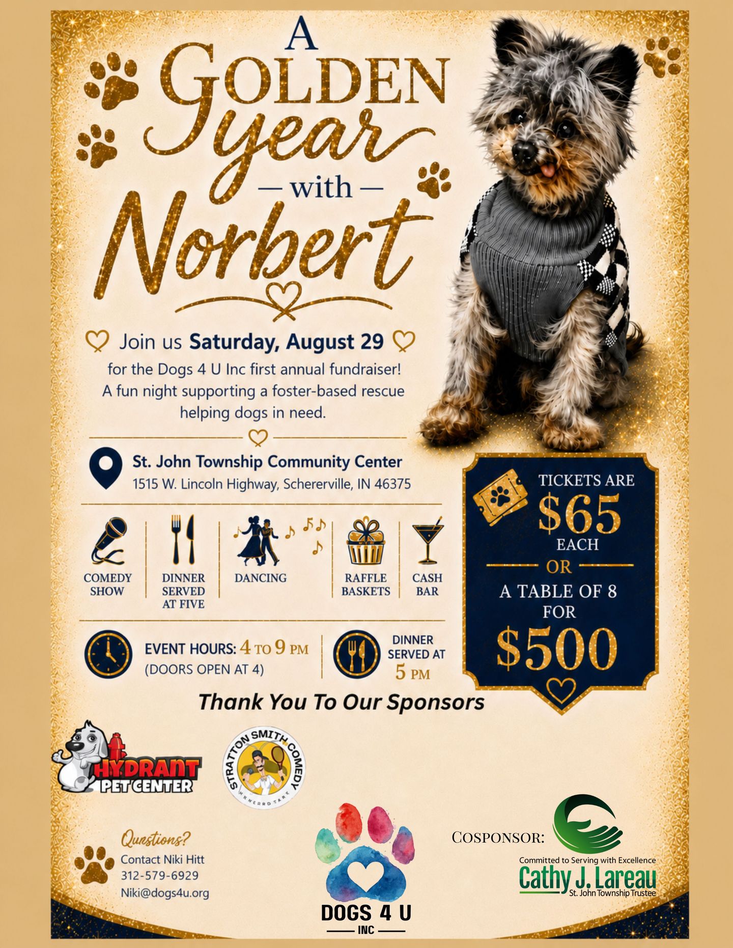 Image of Local Pet Event A Golden Year with Norbert Nearby