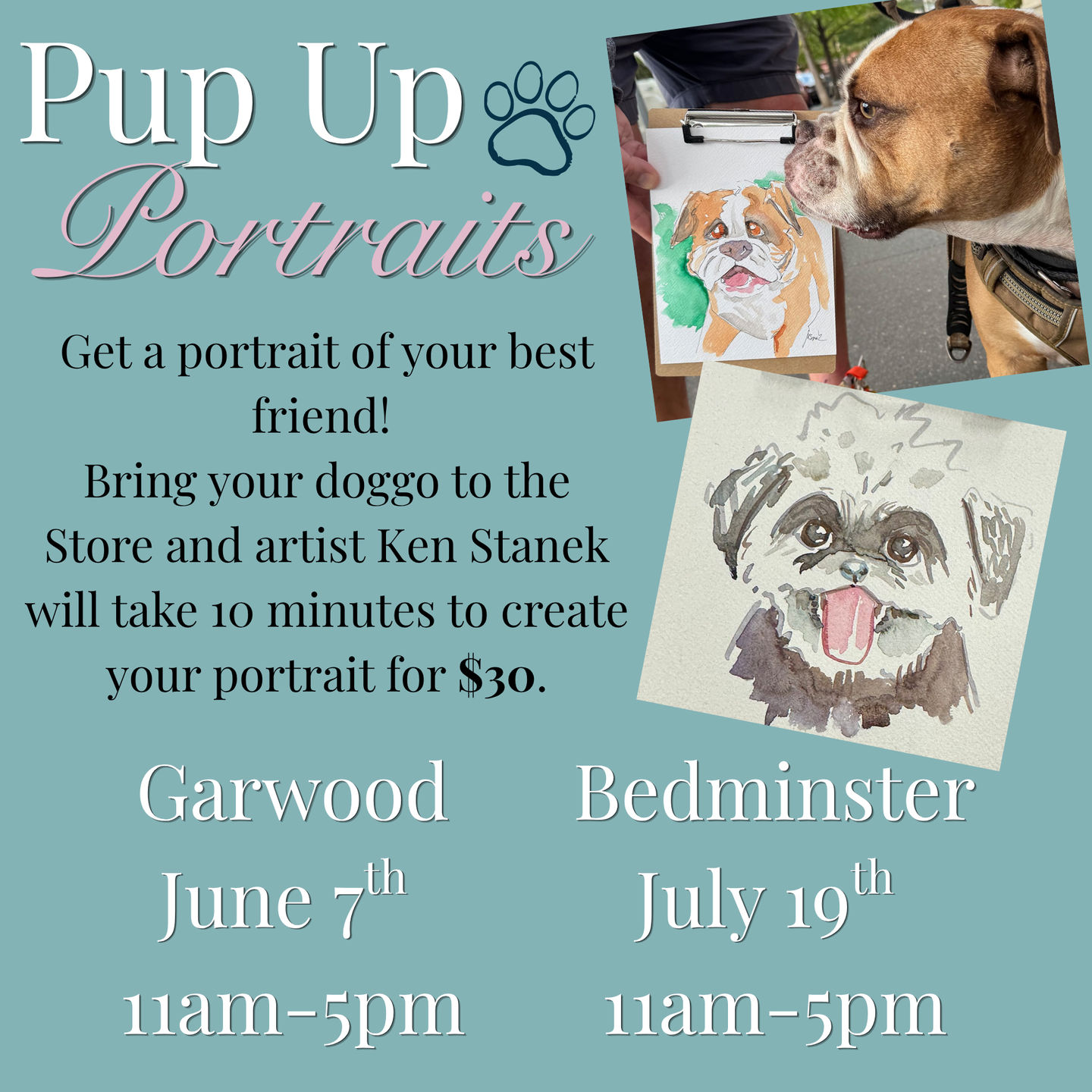 Image of Local Pet Event Pup Up Pet Portraits! Nearby