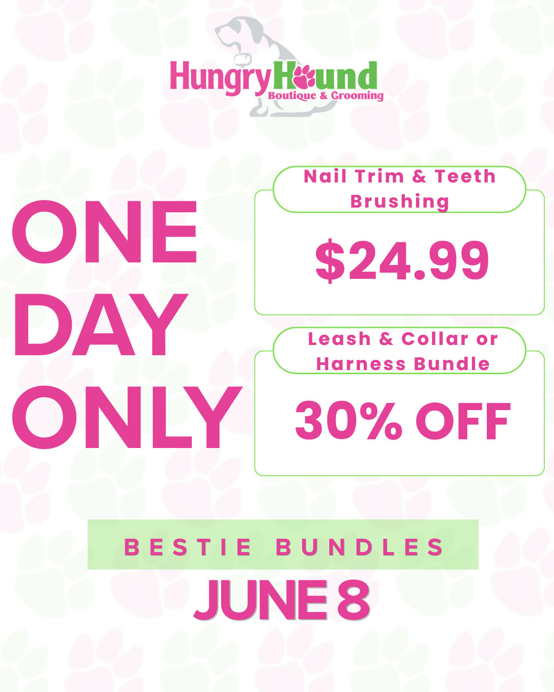 Image of Local Pet Event Bestie Bundles - One Day Only Nearby