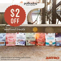 Image of Polkadog | $2.00 OFF Seafood Treats Promotion in Troy
