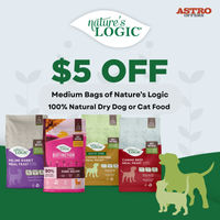Image of Nature's Logic | $5.00 OFF Medium Bags of Dog or Cat Kibble Promotion in Sarasota
