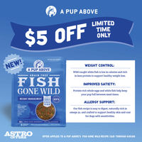 Image of A Pup Above | $5.00 OFF NEW 3lb Fish Gone Wild Promotion in Elkins