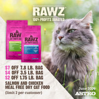 Image of RAWZ | Save On LID Select Dry Cat Food Promotion in Brooklyn