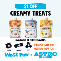 Image of West Paw | $1.00 OFF Creamy Treats Promotion in Beverly Hills