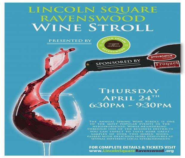 Wine Stroll – Lincoln Square – Ravenswood Chamber of Commerce