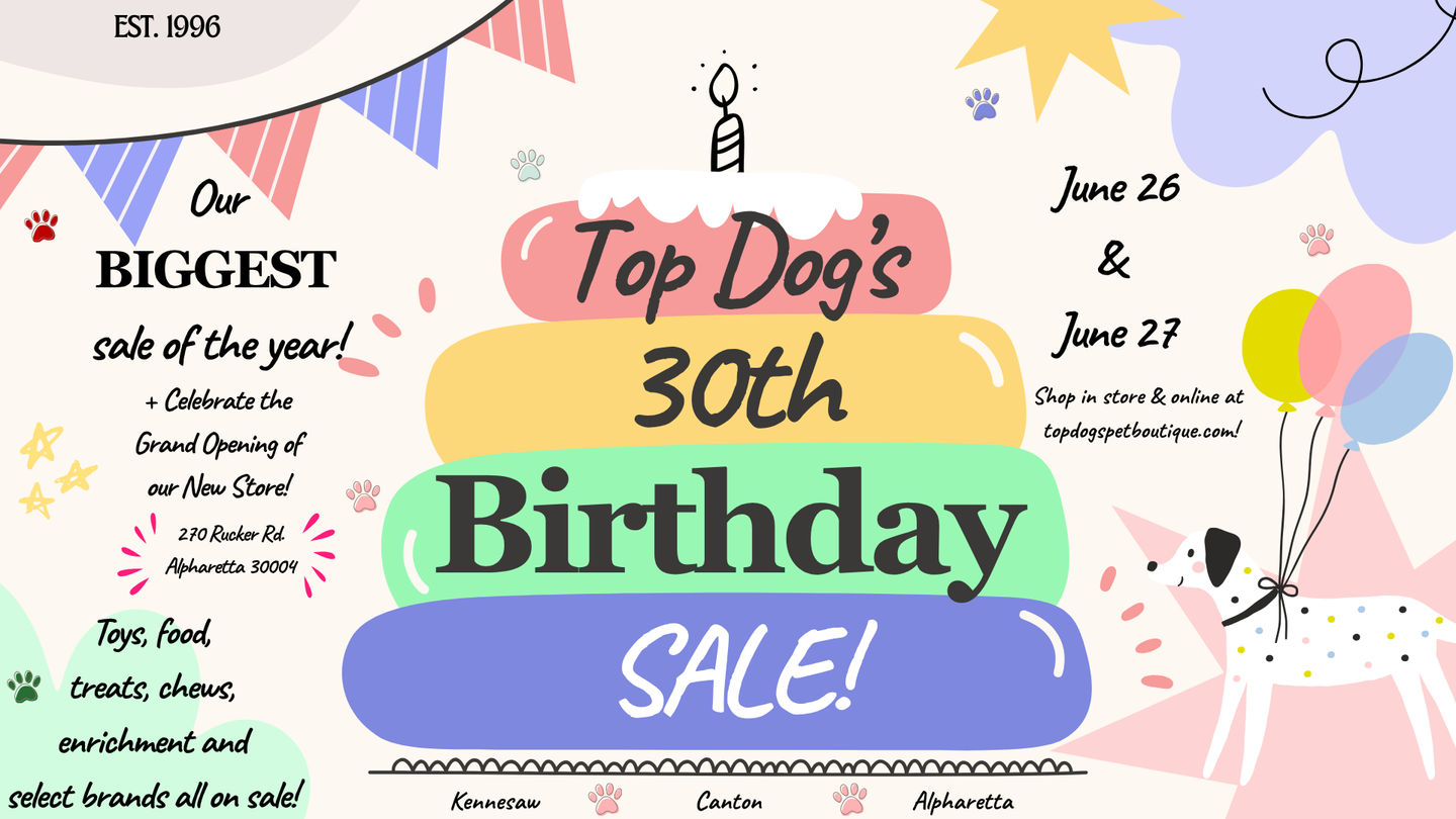 Image of Local Pet Event 30th Birthday Sale! Nearby