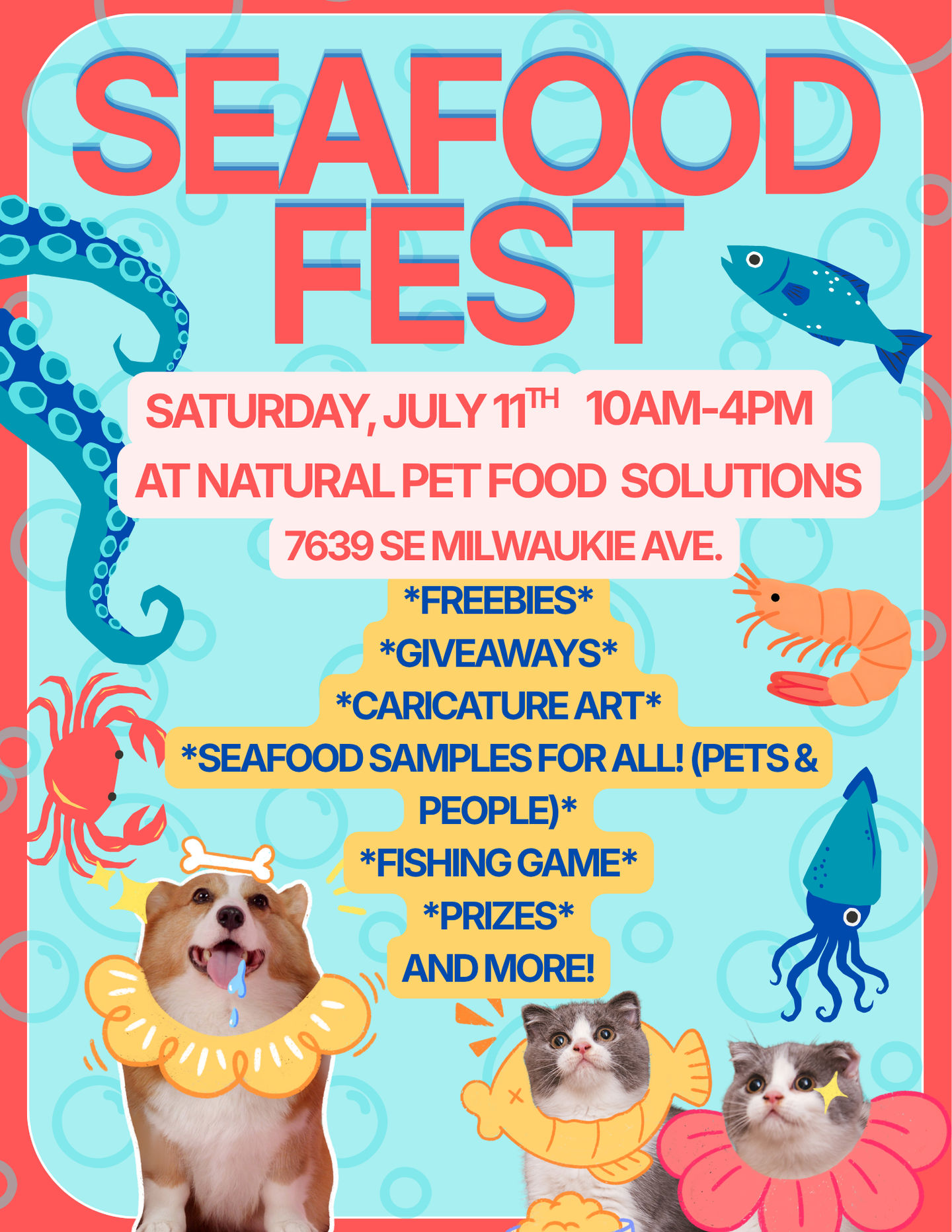 Image of Local Pet Event Seafood Fest! Nearby
