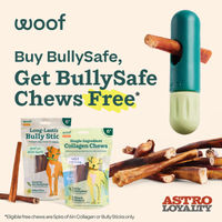 Image of Woof | Buy BullySafe, Get Select Chews FREE! Promotion in Greenport