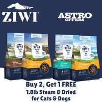 Image of ZIWI | Buy 2, Get 1 FREE on Steam & Dried 1.8lb Recipes Promotion in Albuquerque