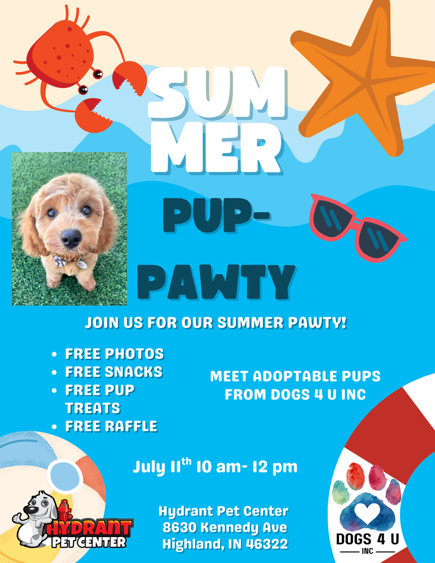 Image of Local Pet Event Summer Pup Pawty! Nearby