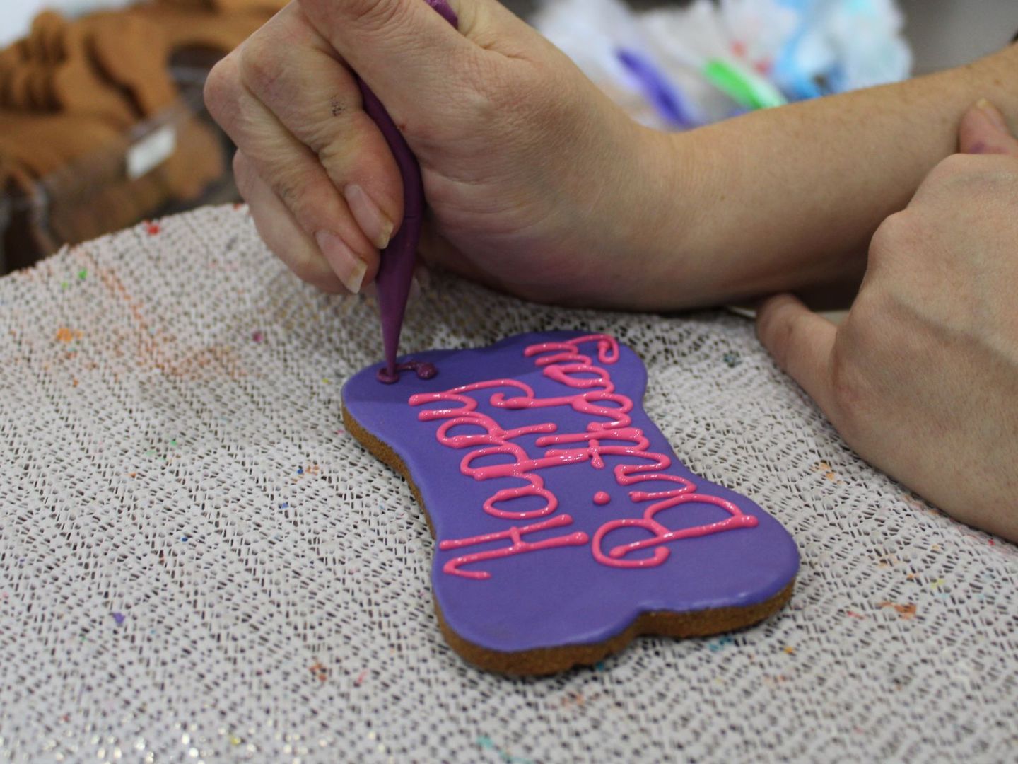 Dog Birthday Cookie