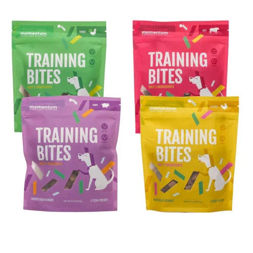 New Arrival: Momentum Training Bites – Big Flavor, Tiny Rewards!