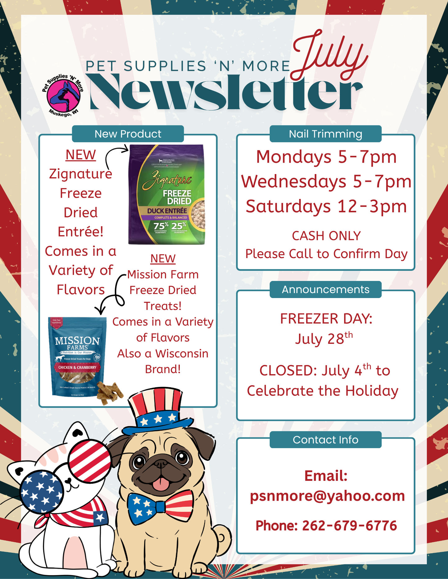 Image of Local Pet Event July 2026 Newsletter Nearby