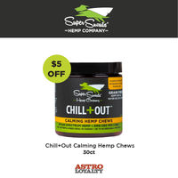 Image of Super Snouts | $5.00 OFF 30ct Chill+Out Chews Promotion in Houston