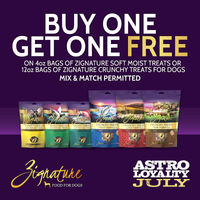 Image of Zignature | Buy 1, Get 1 FREE on Treats! Promotion in Tewksbury