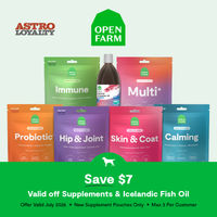 Image of Open Farm | $7.00 OFF NEW Supplements Pouches & Fish Oil Promotion in Boise