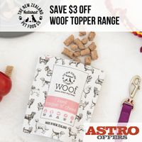 Image of NZ Natural Pet Food | $3.00 OFF Woof Toppers Promotion in Irwin