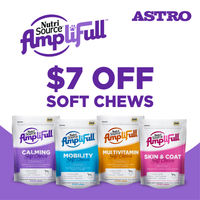 Image of NutriSource | $7.00 OFF Amplifull Supplements Promotion in Delta