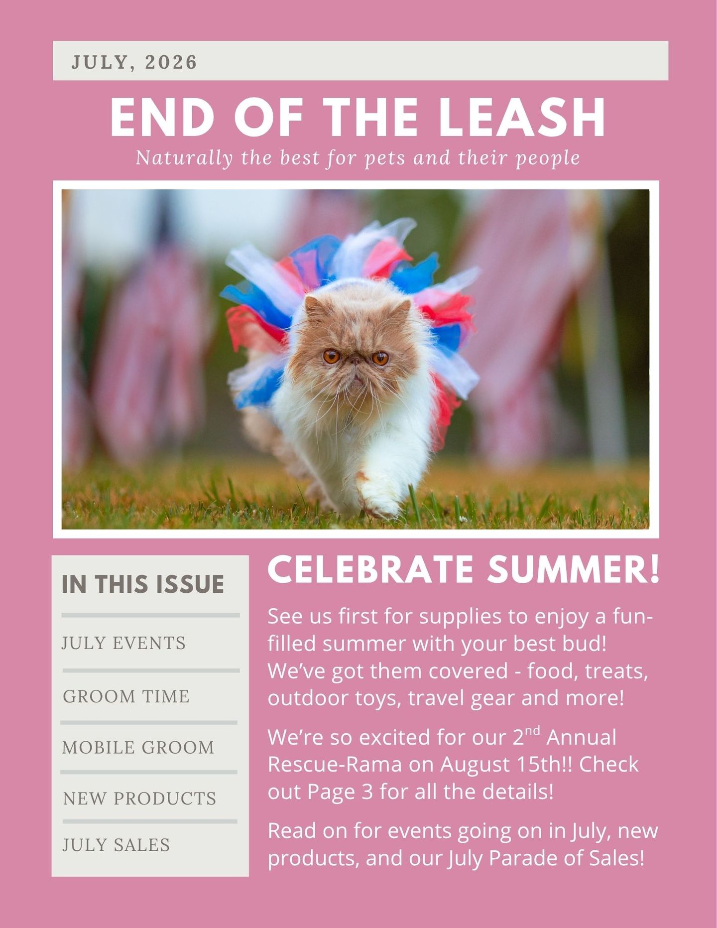July Newsletter