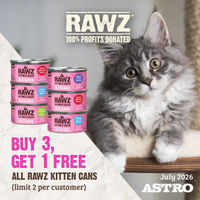 Image of RAWZ | Buy 3, Get 1 FREE on 2.8oz Kitten Cans Promotion in Santa Fe