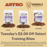 Image of Tuesday's | $2.00 OFF Select Training Bites  Promotion in Santa Fe