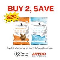 Image of Canine Caviar | Buy 2, Get $20.00 OFF 22lb Special Needs Bags Promotion in Califon